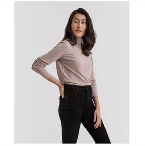 Grana lightweight turtleneck top